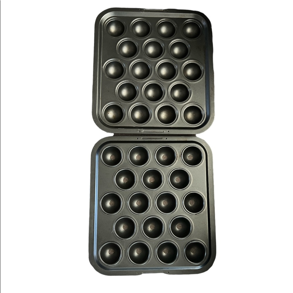 3D Aluminum Round Cake Pop Molds